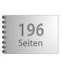 Broschüre mit Metall-Spiralbindung, Endformat DIN A7 quer, 196-seitig