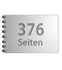 Broschüre mit Metall-Spiralbindung, Endformat DIN A7 quer, 376-seitig