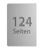 Broschüre mit PUR-Klebebindung, Endformat DIN A4, 124-seitig