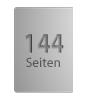 Broschüre mit PUR-Klebebindung, Endformat DIN A4, 144-seitig
