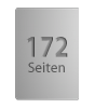 Broschüre mit PUR-Klebebindung, Endformat DIN A4, 172-seitig