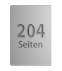 Broschüre mit PUR-Klebebindung, Endformat DIN A4, 204-seitig