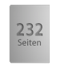 Broschüre mit PUR-Klebebindung, Endformat DIN A4, 232-seitig