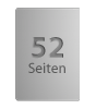 Broschüre mit PUR-Klebebindung, Endformat DIN A4, 52-seitig
