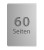 Broschüre mit PUR-Klebebindung, Endformat DIN A4, 60-seitig