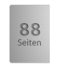 Broschüre mit PUR-Klebebindung, Endformat DIN A4, 88-seitig