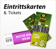 Eintrittskarten & Tickets günstig drucken lassen
