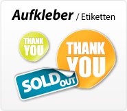 Aufkleber/Etiketten günstig drucken lassen